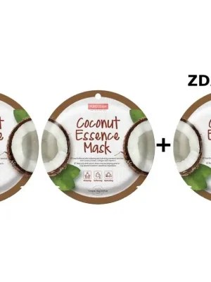 Ověřený Purederm Textilní kolagenová maska s výtažkem z kokosu AKCE 2+1 ZDARMA 3 Ks