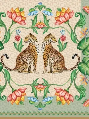 Easy Life Papírový ubrousek Jungle Vibes 20 kusů 33x33 cm Akční Nabídka
