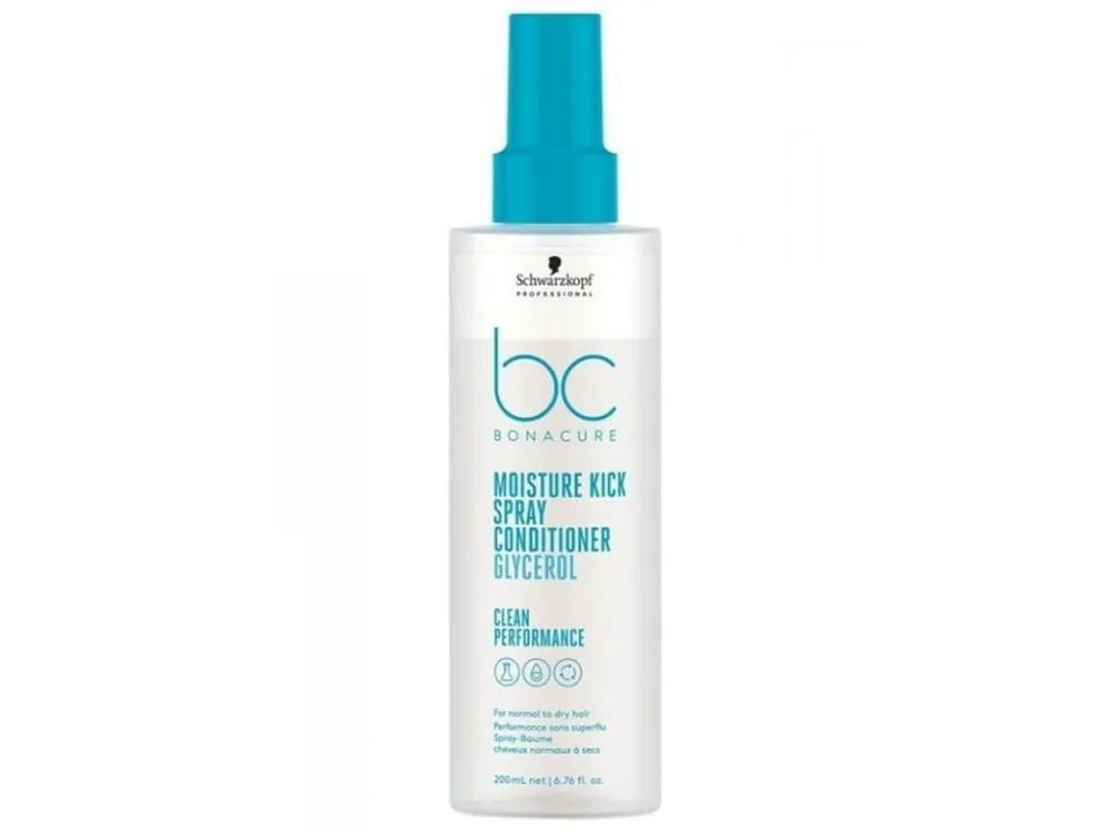 SCHWARZKOPF BC Moisture Kick Conditioner Spray 200ml - 2f sprej pro suché a trvalené vlasy Sleva