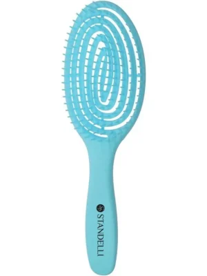 Standelli professional Detangler kartáč na vlasy pro rychlejší fénování zelený 24 cm Akční Nabídka