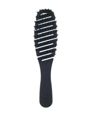 Bezpečná Platba STANDELLI Professional Boar Bristle Detangling kartáč na vlasy s kančími štětinami černý