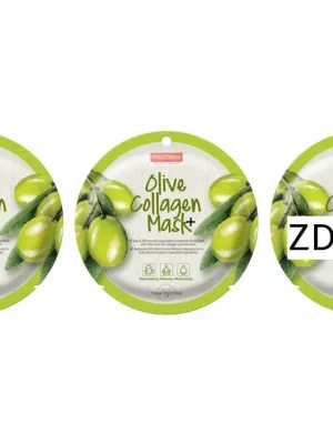 Výhodná Nabídka Purederm Kolagenová plátýnková maska s olivovým olejem 2+1 ZDARMA 3 ks