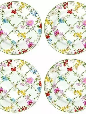 Easy Life Porcelánové dezertní talíře Garden Dreams ø 19 cm 4 ks Nejlepší Cena