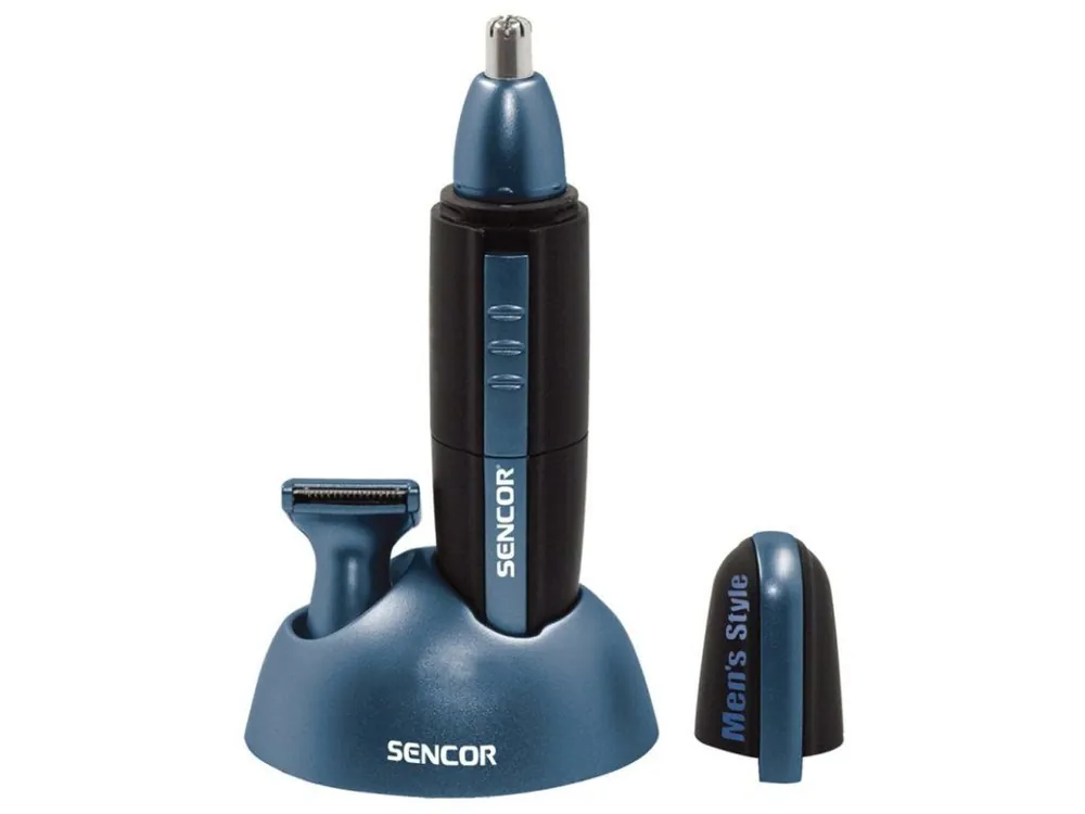 SENCOR SNC 101BL Men´s Nose Trimmer 2in1 - zastřihovač chloupků, kotlet Novinka