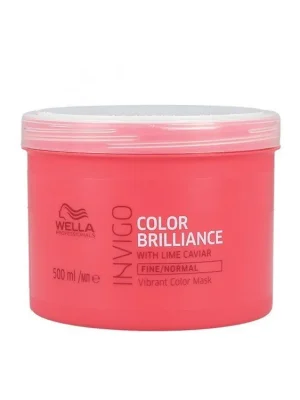 Pouze Dnes WELLA Invigo Color Brilliance Fine Vibrant Color Mask 500ml - kúra pro jemné barvené vlasy