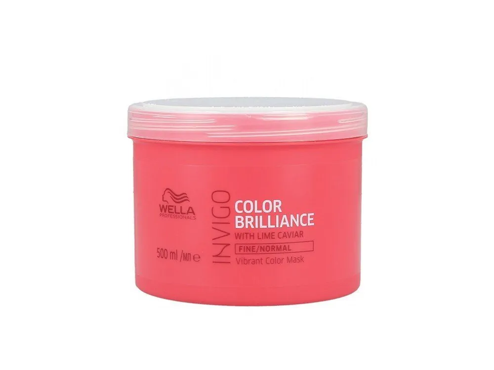 Pouze Dnes WELLA Invigo Color Brilliance Fine Vibrant Color Mask 500ml - kúra pro jemné barvené vlasy