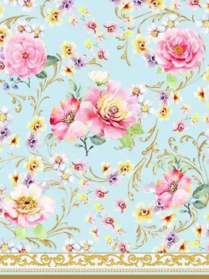 Přímo Od Výrobce Easy Life Papírový ubrousek Majestic Flowers 33×33 cm, 20 ks