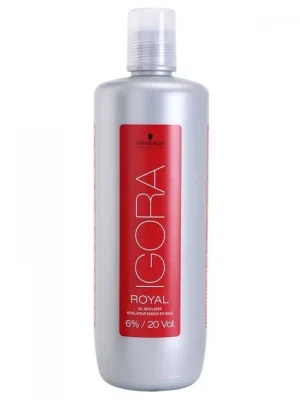 Ověřený SCHWARZKOPF Igora Royal Oil Developer 6% (vol 20) - emulzní peroxid vodíků 1000ml