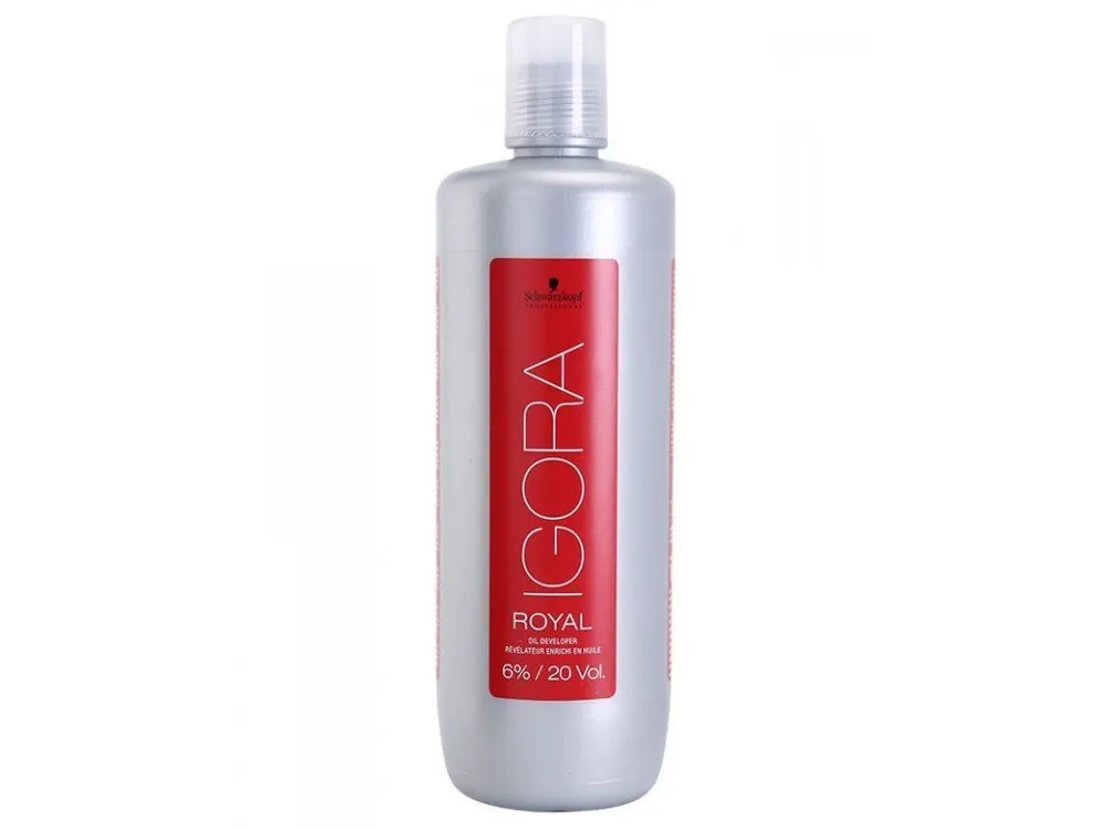 Ověřený SCHWARZKOPF Igora Royal Oil Developer 6% (vol 20) - emulzní peroxid vodíků 1000ml