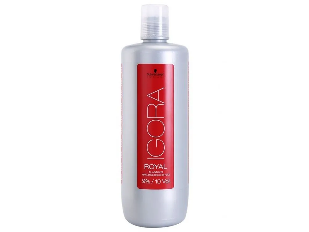 Autentický SCHWARZKOPF Igora Royal Oil Developer 9% (vol 30) - emulzní peroxid vodíků 1000ml