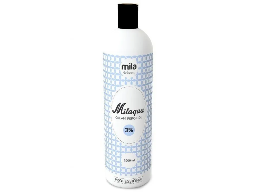 Akční Nabídka MILAQUA 3% Cream Peroxide 1000ml - oxidant, krémový peroxid vodíku
