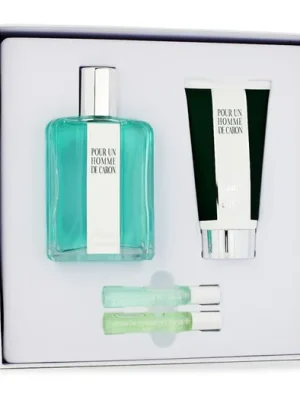 Zlevněný Caron Pour un Homme de Caron EDT 125 ml + SG 75 ml + EDT MINI Le Matin 5 ml + EDP MINI Le Soir 5 ml