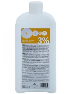 Finální Výprodej KALLOS KJMN 3% (10vol) Hydrogen Peroxide Emulsion - krémový peroxid vodíků 1000ml