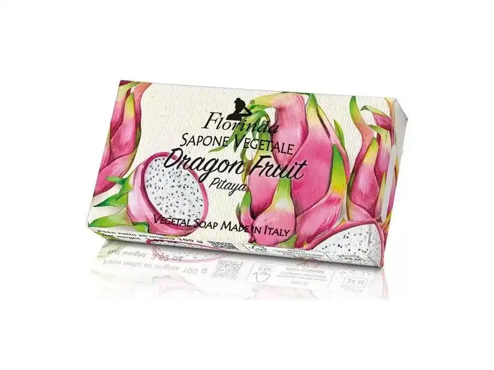 Florinda Dragon Fruit Italské přírodní mýdlo Dračí ovoce 100 g Rychlé Dodání