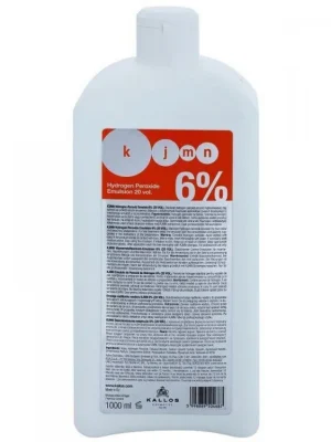 Aktuální KALLOS KJMN 6% (20vol) Hydrogen Peroxide Emulsion - krémový peroxid vodíků 1000ml