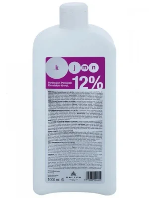 KALLOS KJMN 12% (40vol) Hydrogen Peroxide Emulsion - krémový peroxid vodíků 1000ml Víkendová Akce