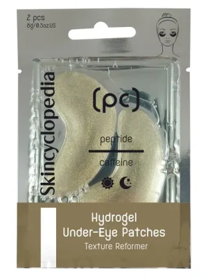 Originální Skincyclopedia Hydrogelová oční maska s kofeinem a peptidy 1 pár/2 ks