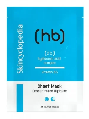 Nová Kolekce Skincyclopedia Hydratační plátýnková maska s kyselinou hyaluronovou 20 mL