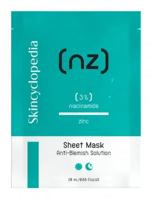 Skincyclopedia Plátýnková maska s niacinamidem na prosvětlení pigmentových skvrn 20 mL Must-Have