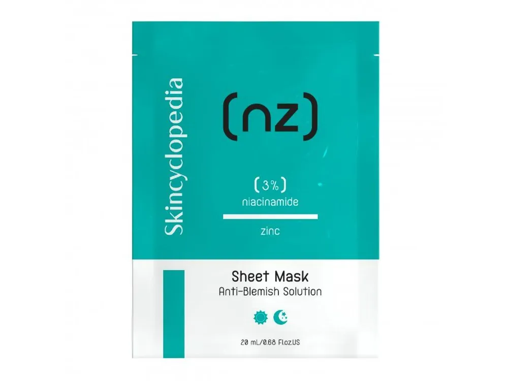 Skincyclopedia Plátýnková maska s niacinamidem na prosvětlení pigmentových skvrn 20 mL Must-Have