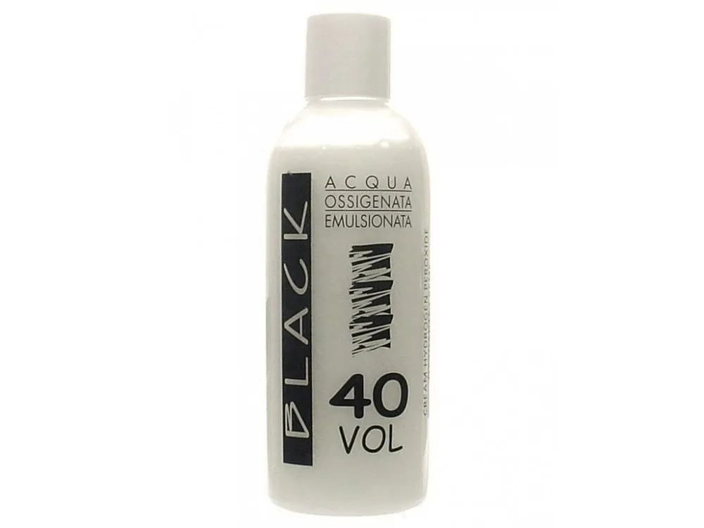 BLACK Professional Krémový 12% peroxid vodíků 250ml - oxidační krém 40vol Víkendová Akce