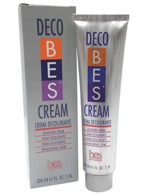 BES Decobes Cream Bleaching 220g - krémový melír na vlasy, zesv. o 5 tónů Poslední Šance