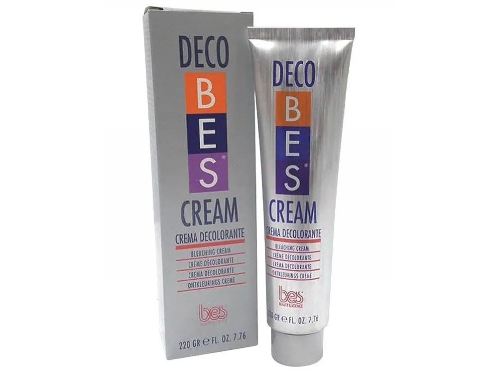 BES Decobes Cream Bleaching 220g - krémový melír na vlasy, zesv. o 5 tónů Poslední Šance
