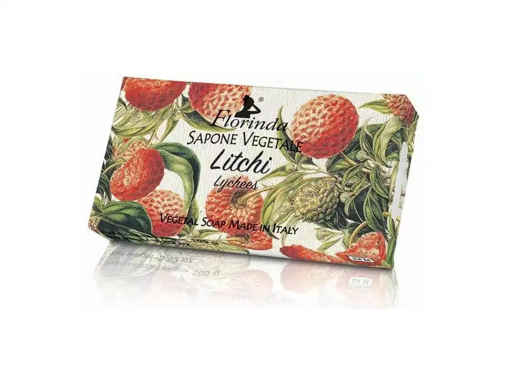 Akční Nabídka Florinda Litchi Italské přírodní rostlinné mýdlo Liči 100 g