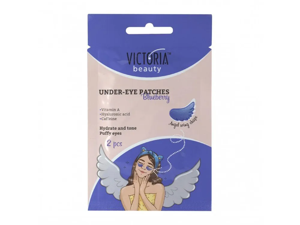 Victoria Beauty Hydratační hydrogelová maska s kyselinou hyaluronovou a výtažkem z borůvek Originální
