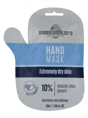 Workaholic´s Výživná maska na ruce s 10% kyselinou hyaluronovou Rychlé Dodání