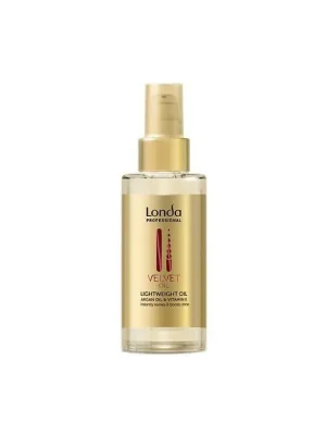 Nová Kolekce LONDA Velvet Oil Argan Lightweight Oil 100ml - regenerační olej proti třepení a krepatění