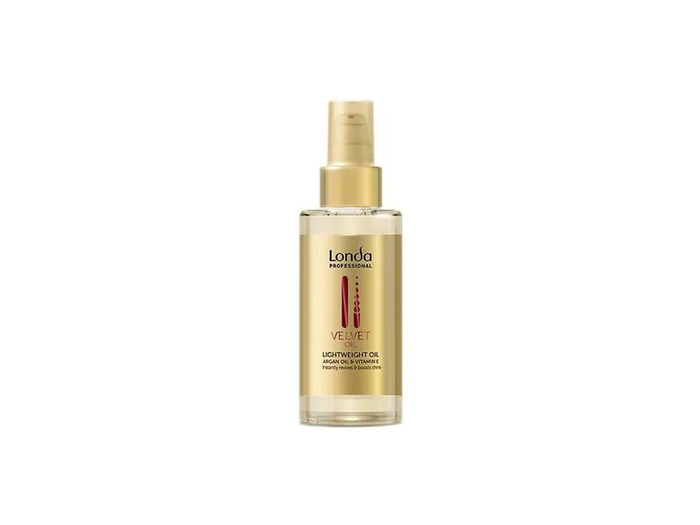 Nová Kolekce LONDA Velvet Oil Argan Lightweight Oil 100ml - regenerační olej proti třepení a krepatění