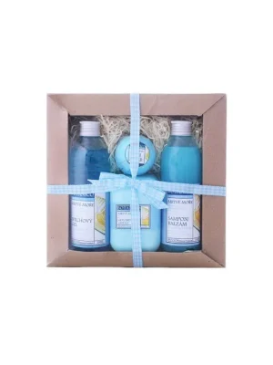 BOTANICO Dárková sada Mrtvé moře šampon/balzám 200 ml, sprchový gel 200 ml, balistik do koupele 50 g, glycerínové mýdlo 200 g 4 ks Sezónní Sleva