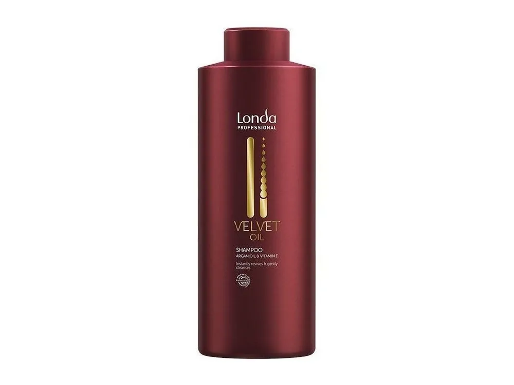 LONDA Velvet Oil Argan Oil Shampoo 1000ml - revitalizační šampon s arganovým olejem Levný
