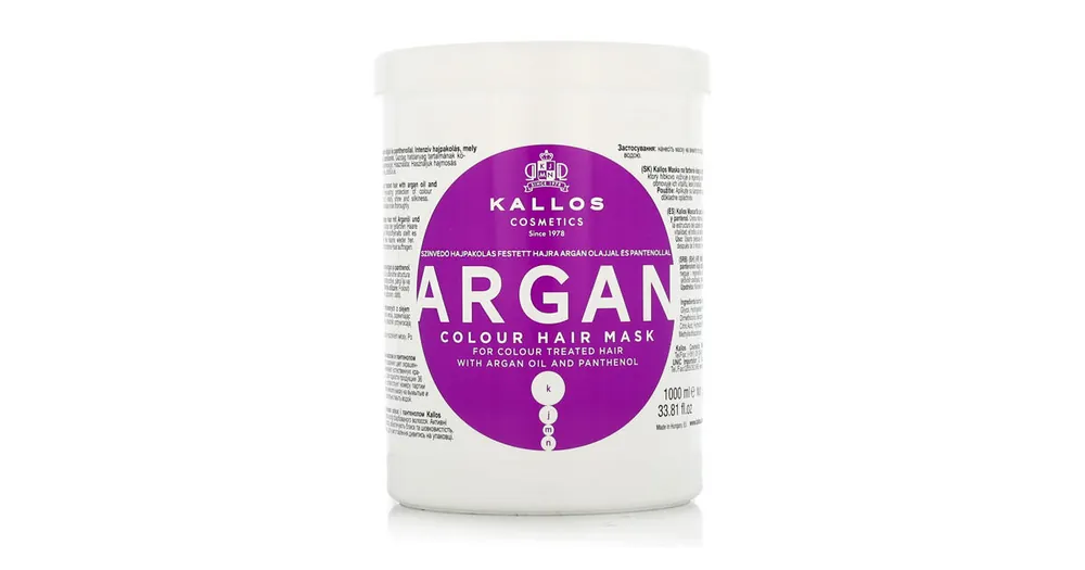 Nejlepší Volba Kallos Argan Colour Hair Mask 1000 ml