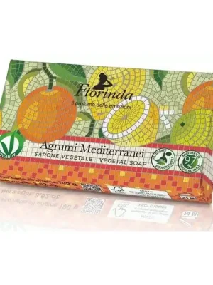 Florinda Rostlinné mýdlo Agrumi Mediterranei 100 g Novinka