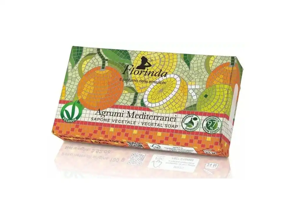Florinda Rostlinné mýdlo Agrumi Mediterranei 100 g Novinka