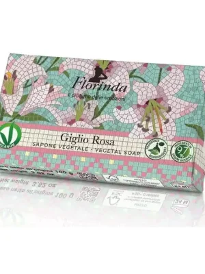 Florinda Rostlinné mýdlo Giglio Rosa 100 g Omezená Nabídka