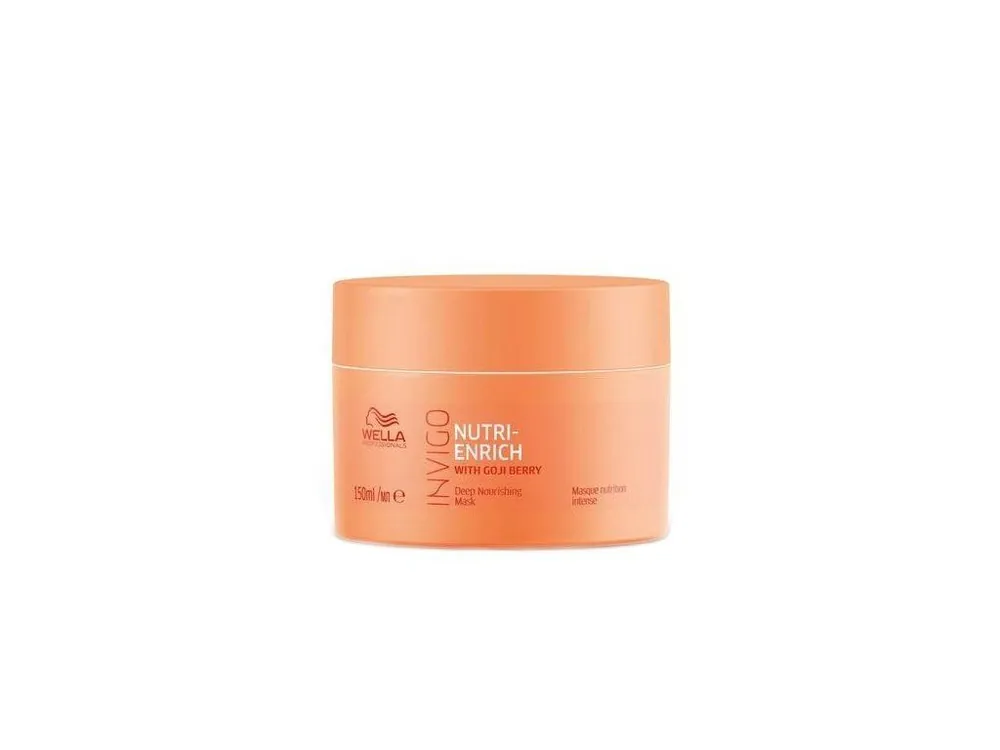 Nejprodávanější WELLA Invigo Nutri Enrich Deep Nourishing Mask 150ml - maska pro suché poškozené vlasy