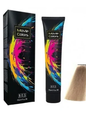 Akční Cena BES Movie Colors Champagne - gelová barva na vlasy bez amoniaku 170ml - velmi světlá blond