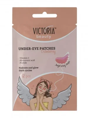 Nejlepší Volba Victoria beauty Hydrogelová prosvětlující oční maska s kyselinou hyaluronovou a peptidy 1 pár 2 ks