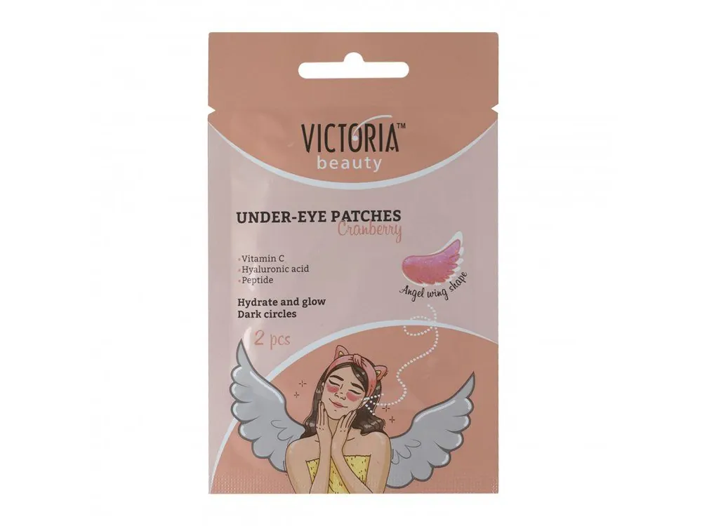 Nejlepší Volba Victoria beauty Hydrogelová prosvětlující oční maska s kyselinou hyaluronovou a peptidy 1 pár 2 ks