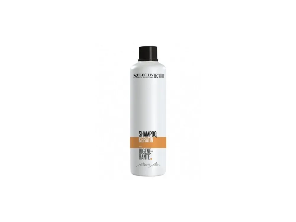 SELECTIVE Professional Shampoo Keratin Rigenerante 1l - keratinový šampon na vlasy Časově Omezené