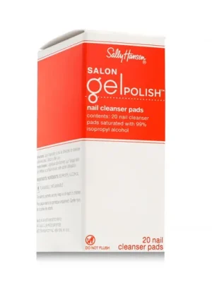 Sally Hansen Salon Gel Polish Nail Cleanser Pads 20 ks Akce