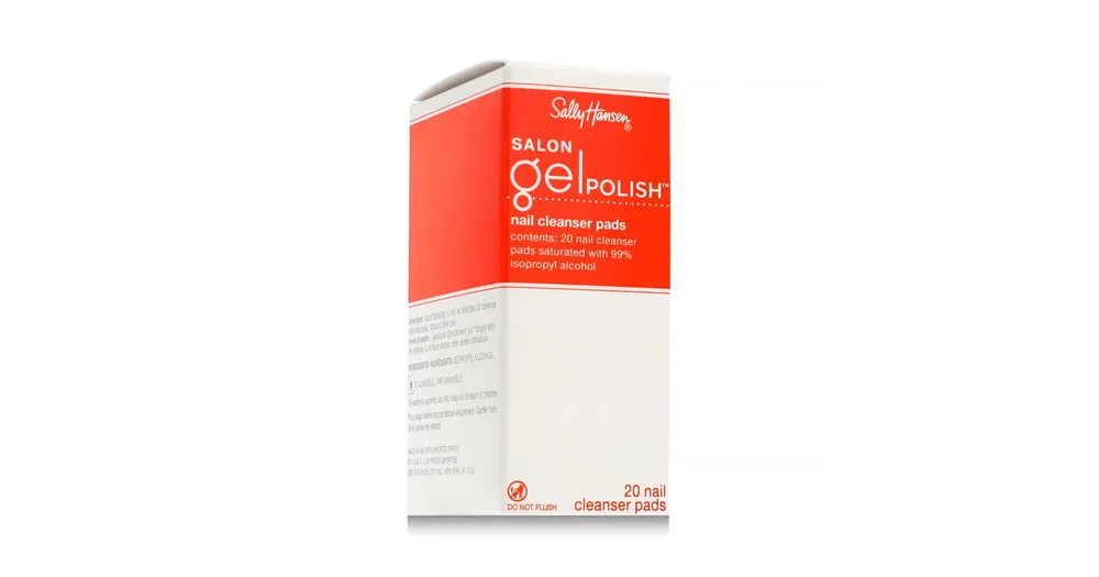 Sally Hansen Salon Gel Polish Nail Cleanser Pads 20 ks Akce