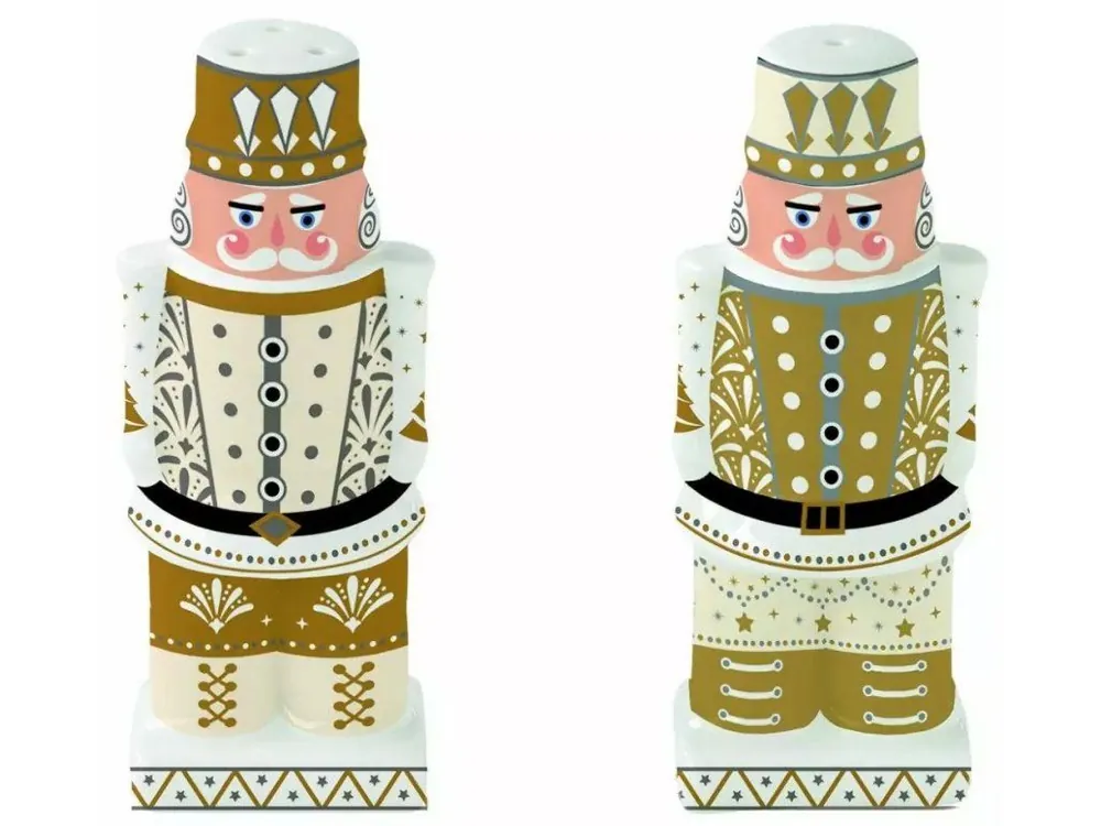 Easy Life Porcelánová slánka a pepřenka Royal Nutcracker 2 ks Nízká Cena