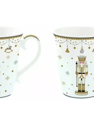 Sleva Easy Life Porcelánové hrnky Royal Nutcracker (královský Louskáček) 2x275 ml