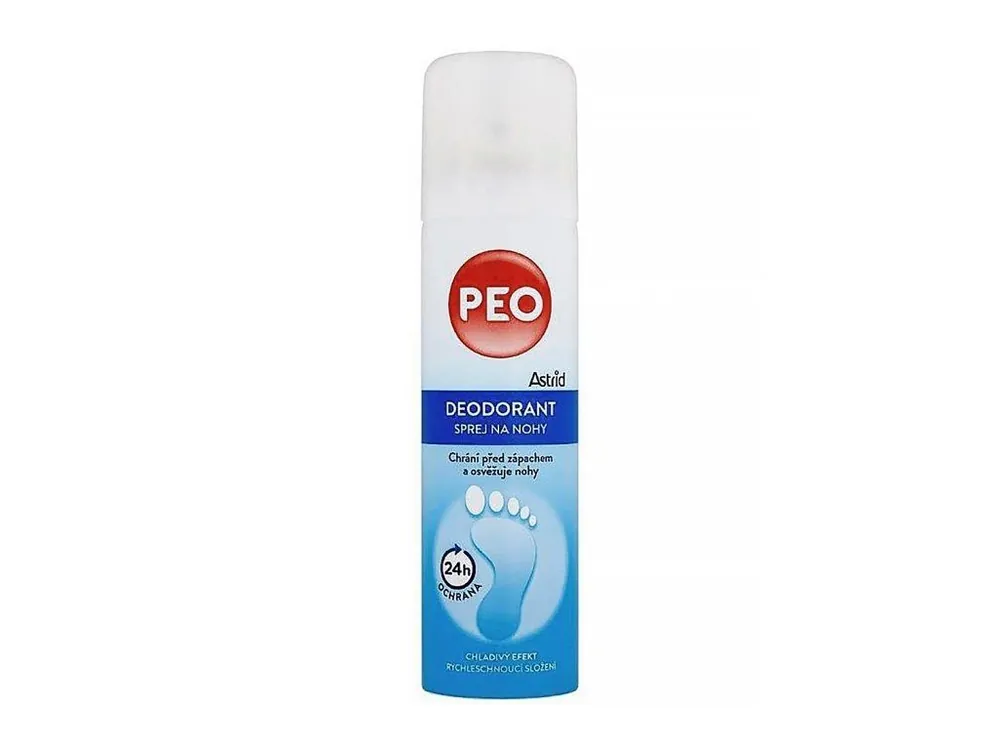 Speciální Cena ASTRID PEO Deo spray na nohy 150ml - osvěžuje a dezinfikuje