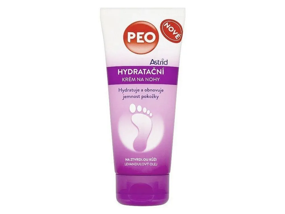 ASTRID PEO Levandulový krém na nohy 100ml - hydratuje a změkčuje ztvrdlou kůži Jen Po Omezenou Doba