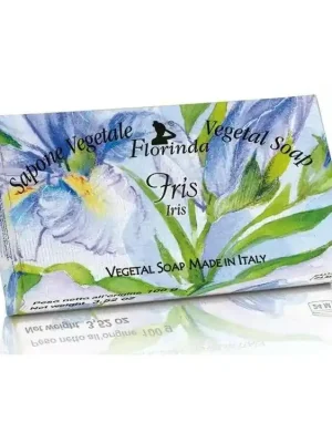 Speciální Cena Florinda Italské Rostlinné mýdlo Iris (kosatec) 100 g